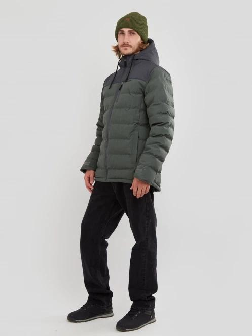 geaca matlasata de tranzitie pt. barbati Fundango Passat Padded Jacket verde 4