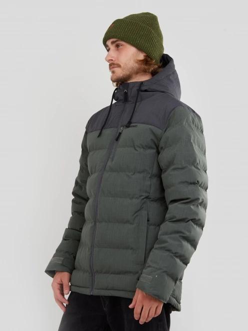 geaca matlasata de tranzitie pt. barbati Fundango Passat Padded Jacket verde 5