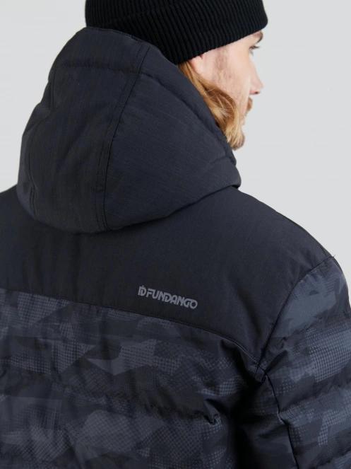 geaca matlasata de tranzitie pt. barbati Fundango Passat Padded Jacket negru 7