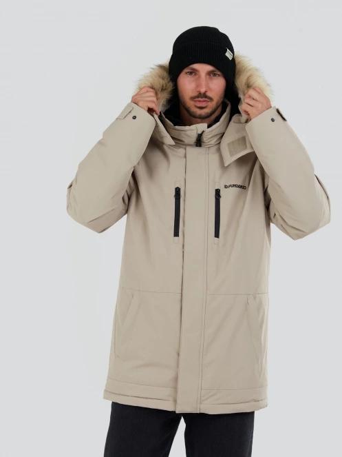 jacheta de iarna pt. barbati Fundango Spirit Parka Jacket nisip 5