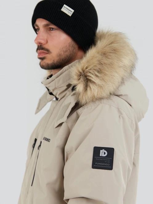 jacheta de iarna pt. barbati Fundango Spirit Parka Jacket nisip 7