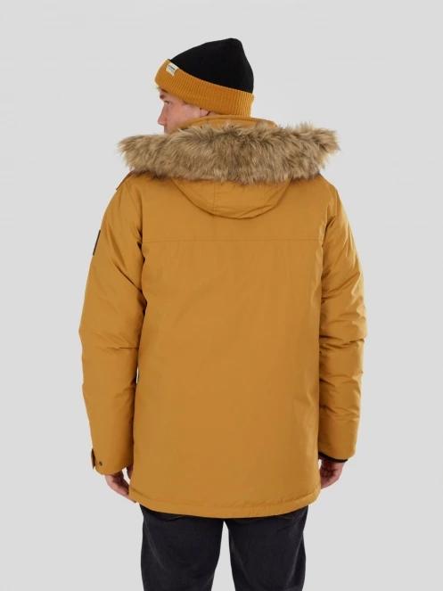 jacheta de iarna pt. barbati Fundango Spirit Parka Jacket galben 3