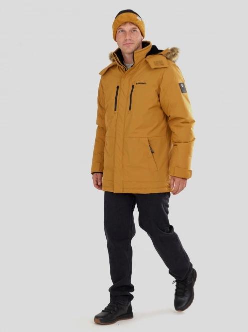 jacheta de iarna pt. barbati Fundango Spirit Parka Jacket galben 4