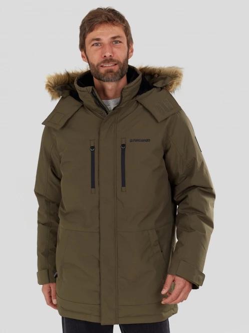 jacheta de iarna pt. barbati Fundango Spirit Parka Jacket oliv 4