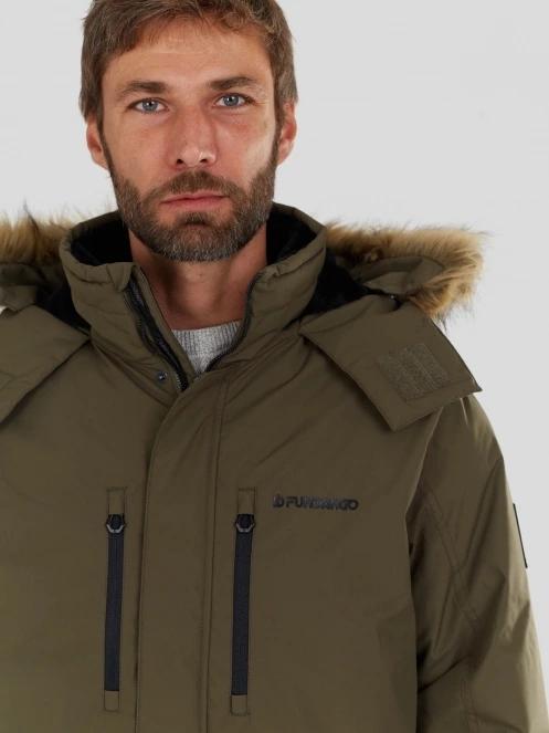 jacheta de iarna pt. barbati Fundango Spirit Parka Jacket oliv 5