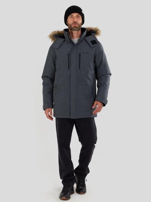 jacheta de iarna pt. barbati Fundango Spirit Parka Jacket gri 4
