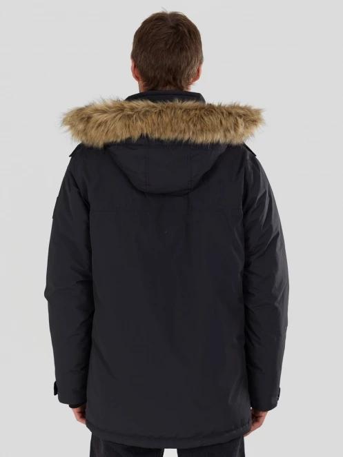 jacheta de iarna pt. barbati Fundango Spirit Parka Jacket negru 3