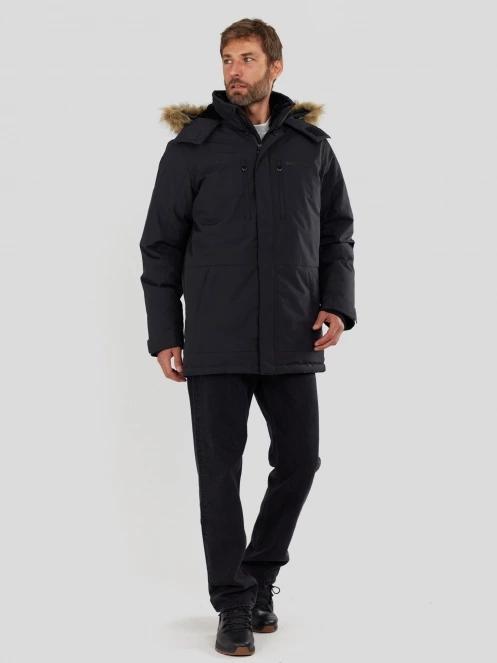 jacheta de iarna pt. barbati Fundango Spirit Parka Jacket negru 4