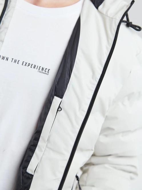 geaca matlasata de tranzitie pt. barbati Fundango Patriot Padded Jacket nisip 7