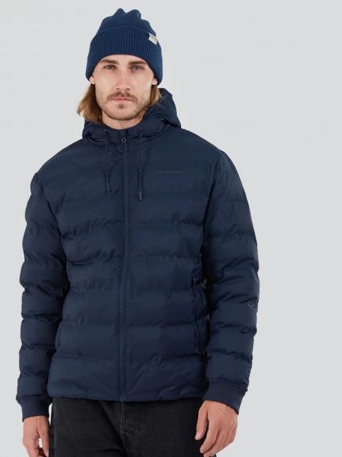 geaca matlasata de tranzitie pt. barbati Fundango Patriot Padded Jacket albastru inchis 2