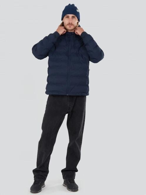 geaca matlasata de tranzitie pt. barbati Fundango Patriot Padded Jacket albastru inchis 4