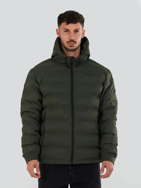 geaca matlasata de tranzitie pt. barbati Fundango Patriot Padded Jacket oliv 2