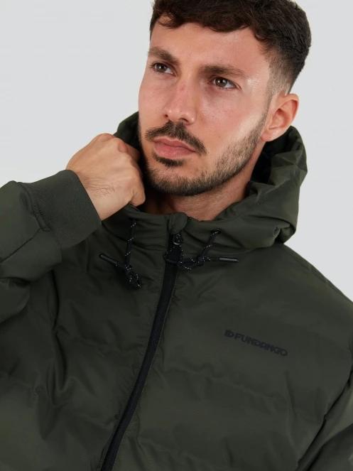 geaca matlasata de tranzitie pt. barbati Fundango Patriot Padded Jacket oliv 5