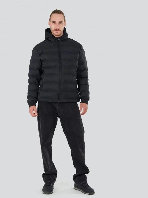 geaca matlasata de tranzitie pt. barbati Fundango Patriot Padded Jacket negru 4