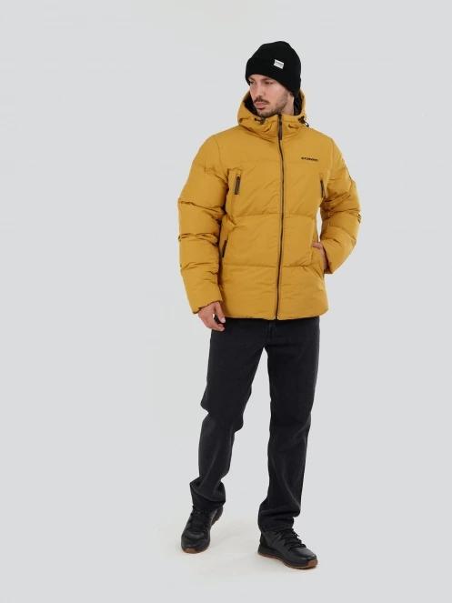 jacheta de primavara pt. barbati Fundango Ewan Puffer Jacket galben 4