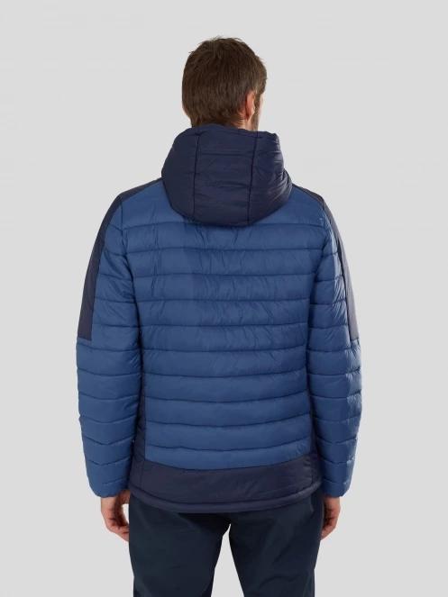 geaca matlasata de tranzitie pt. barbati Fundango Matt Hooded Jacket albastru 3