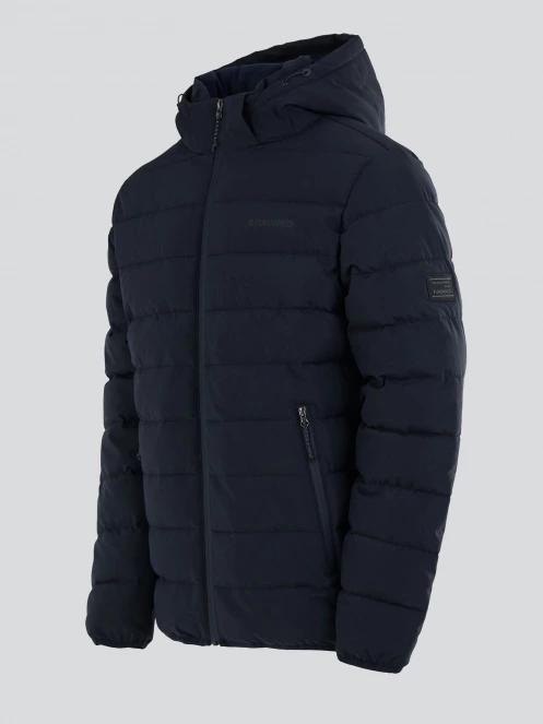 geaca matlasata de tranzitie pt. barbati Fundango Hubble Padded Jacket albastru inchis 11