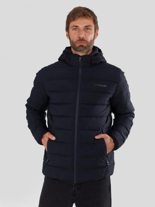 geaca matlasata de tranzitie pt. barbati Fundango Hubble Padded Jacket albastru inchis 6