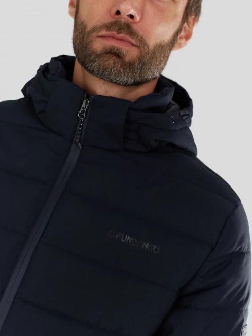 geaca matlasata de tranzitie pt. barbati Fundango Hubble Padded Jacket albastru inchis 7