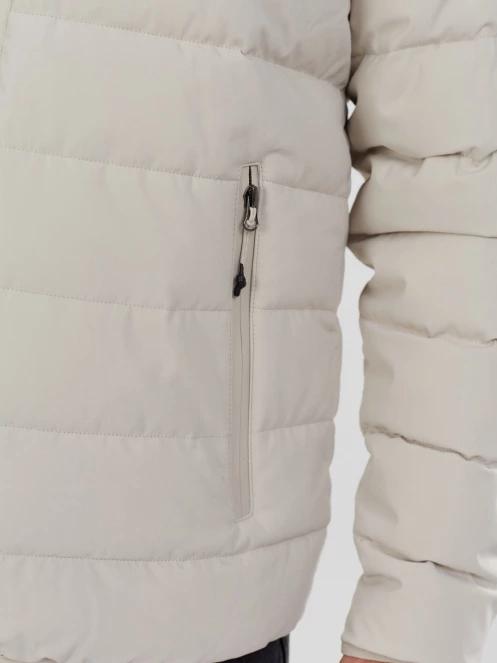 geaca matlasata de tranzitie pt. barbati Fundango Hubble Padded Jacket nisip 6