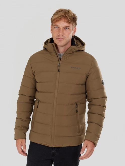 geaca matlasata de tranzitie pt. barbati Fundango Hubble Padded Jacket maro 5
