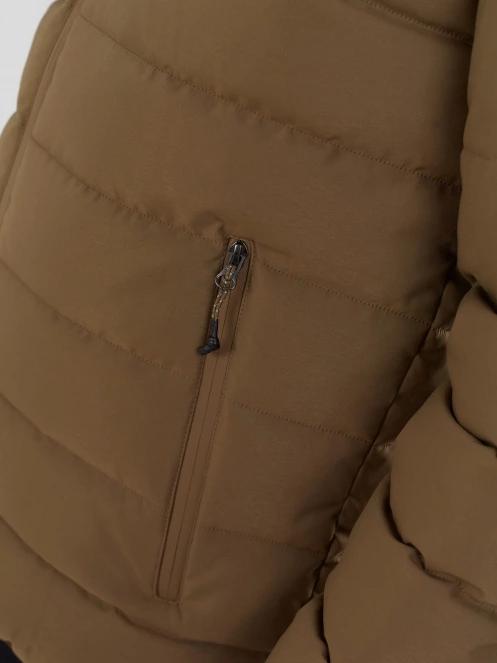 geaca matlasata de tranzitie pt. barbati Fundango Hubble Padded Jacket maro 6
