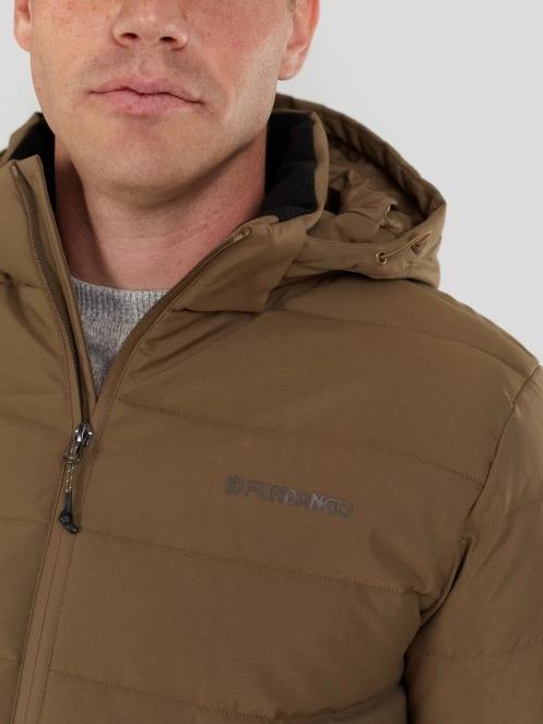 geaca matlasata de tranzitie pt. barbati Fundango Hubble Padded Jacket maro 7