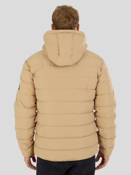 geaca matlasata de tranzitie pt. barbati Fundango Hubble Padded Jacket galben 3