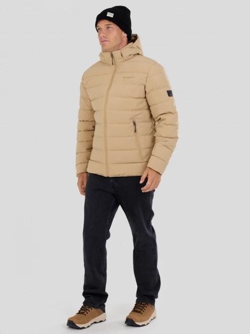 geaca matlasata de tranzitie pt. barbati Fundango Hubble Padded Jacket galben 4