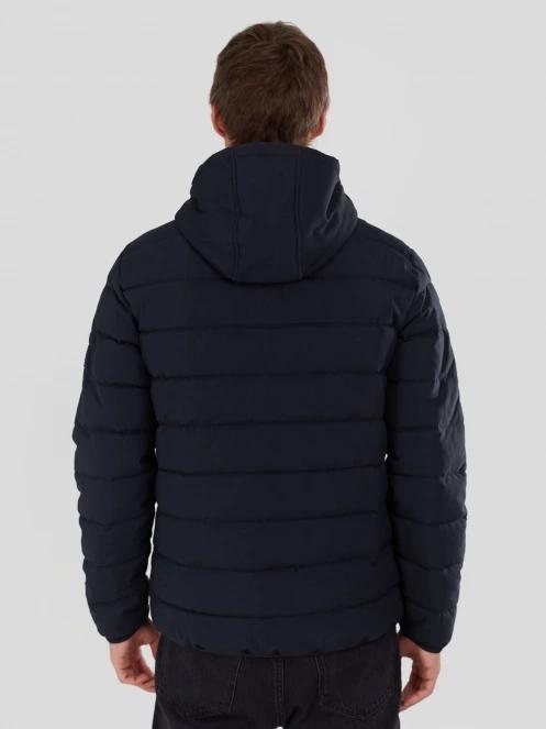 geaca matlasata de tranzitie pt. barbati Fundango Hubble Padded Jacket albastru inchis 2