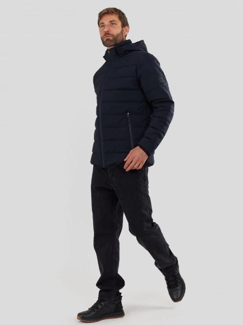 geaca matlasata de tranzitie pt. barbati Fundango Hubble Padded Jacket albastru inchis 4