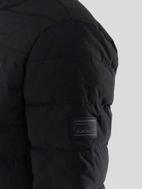 geaca matlasata de tranzitie pt. barbati Fundango Hubble Padded Jacket albastru inchis 8