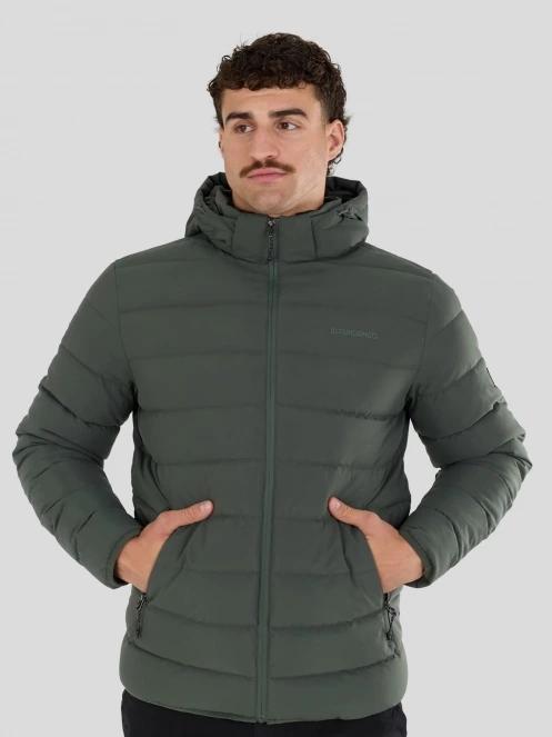 geaca matlasata de tranzitie pt. barbati Fundango Hubble Padded Jacket negru 6