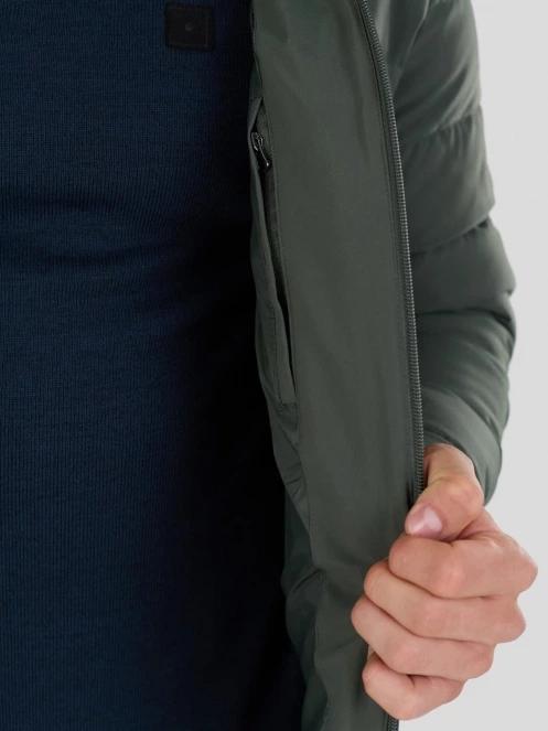 geaca matlasata de tranzitie pt. barbati Fundango Hubble Padded Jacket negru 7
