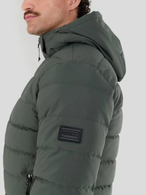geaca matlasata de tranzitie pt. barbati Fundango Hubble Padded Jacket negru 9