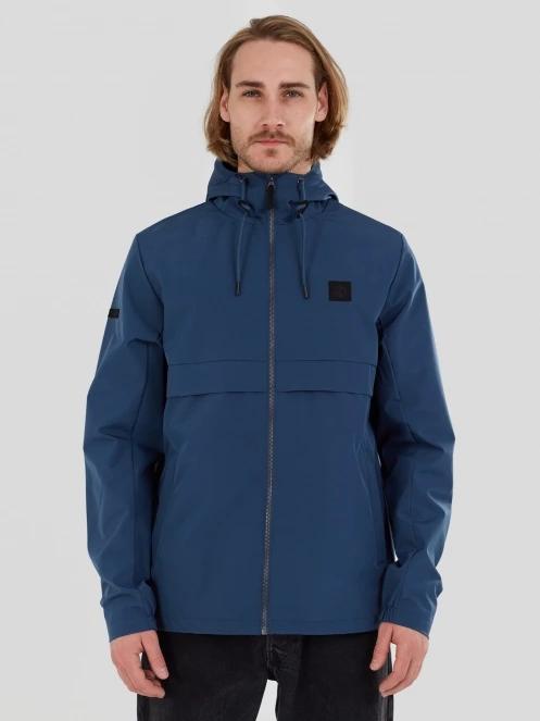 jacheta de primavara pt. barbati Fundango Clayton Casual Jacket albastru inchis 2
