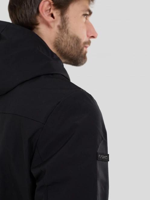 jacheta de primavara pt. barbati Fundango Clayton Casual Jacket negru 8