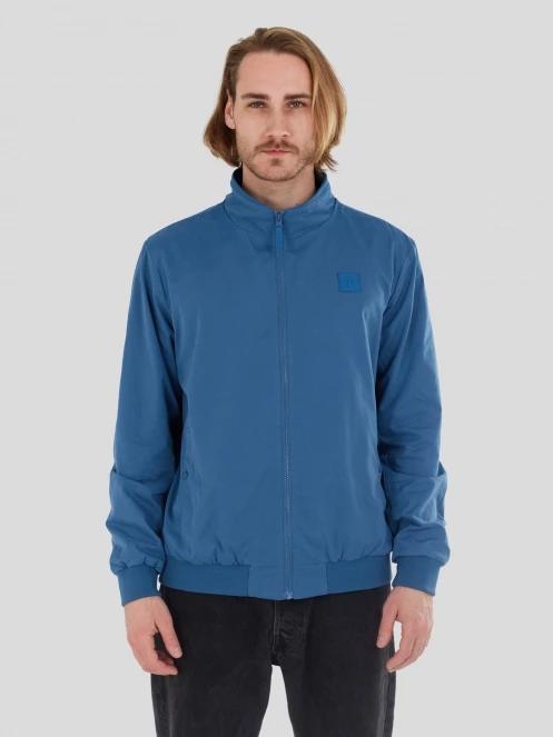 jacheta de primavara pt. barbati Fundango Harrington Casual Jacket albastru deschis 2