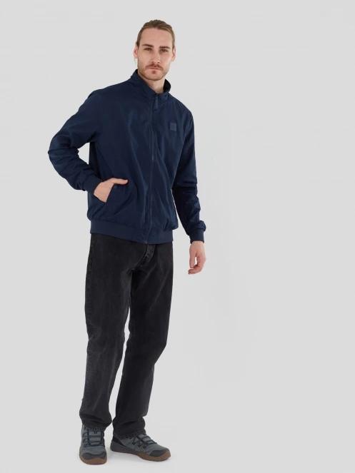 jacheta de primavara pt. barbati Fundango Harrington Casual Jacket albastru inchis 4