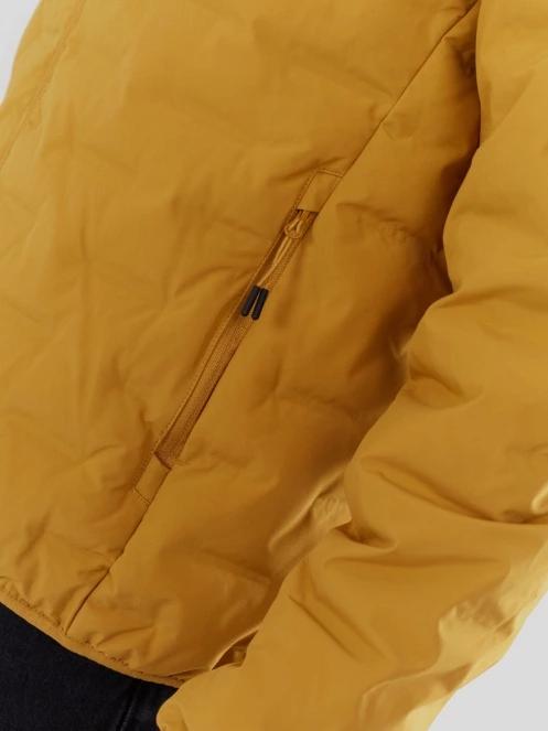 geaca de drumetie pt. barbati Fundango Smoke Eco Hooded Jacket galben 7