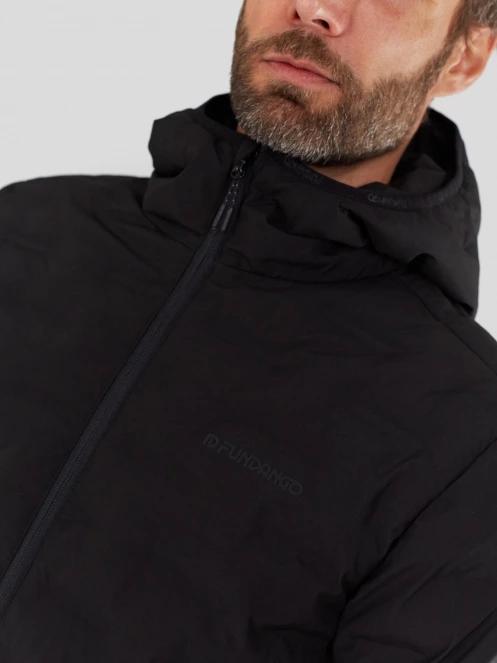 geaca de drumetie pt. barbati Fundango Smoke Eco Hooded Jacket negru 6