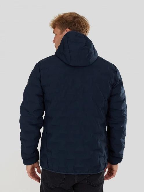 geaca de drumetie pt. barbati Fundango Smoke Eco Hooded Jacket albastru inchis 3