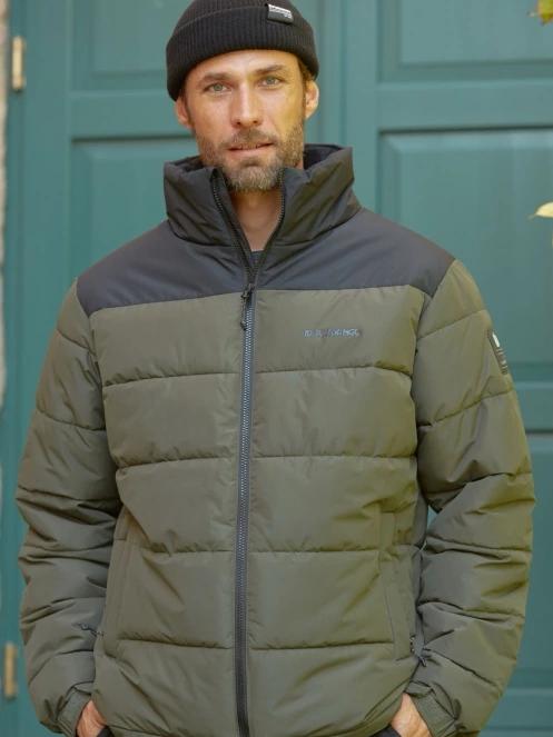 jacheta de primavara pt. barbati Fundango Winton Jacket oliv 9