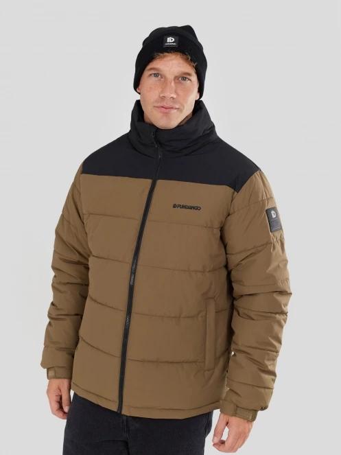 jacheta de primavara pt. barbati Fundango Winton Jacket maro 2