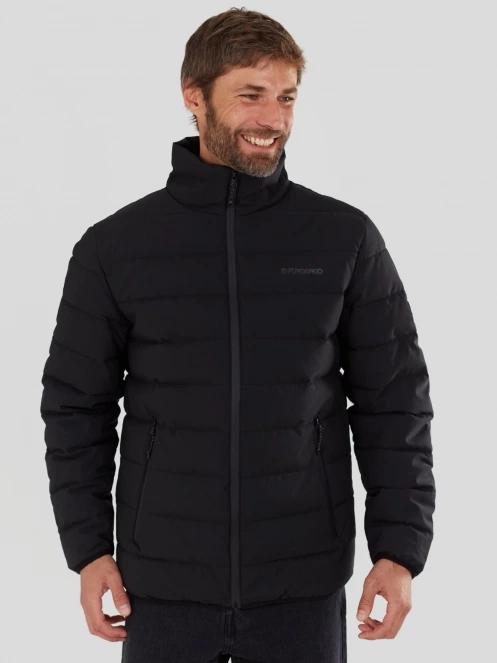 geaca matlasata de tranzitie pt. barbati Fundango Arson Padded Jacket negru 5