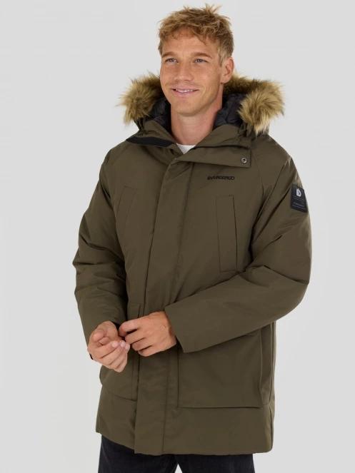 jacheta de iarna pt. barbati Fundango Spirit II Parka Jacket oliv 2