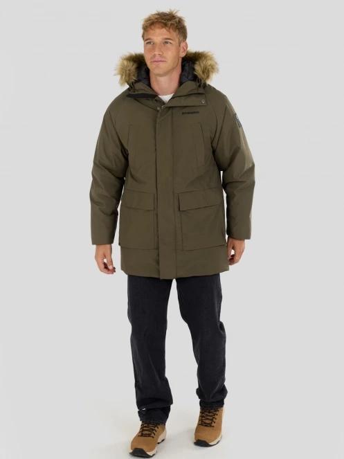 jacheta de iarna pt. barbati Fundango Spirit II Parka Jacket oliv 4
