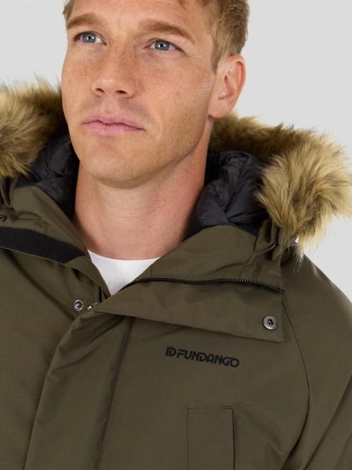 jacheta de iarna pt. barbati Fundango Spirit II Parka Jacket oliv 6