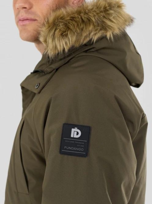 jacheta de iarna pt. barbati Fundango Spirit II Parka Jacket oliv 7