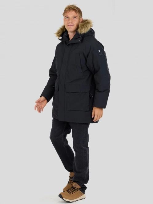 jacheta de iarna pt. barbati Fundango Spirit II Parka Jacket negru 4